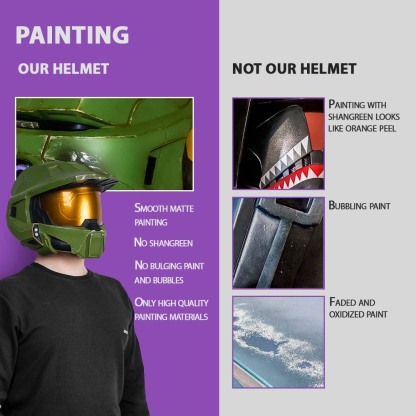 Halo Infinite Helmet with LED