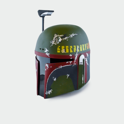 Boba Fett - Classic Old Helmet with LED