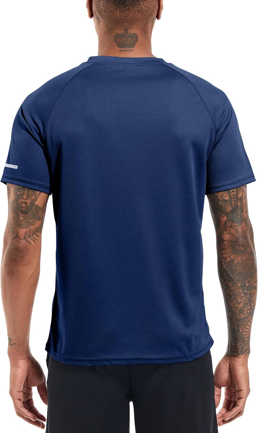 1 or 3 Pack Men's Workout Running Shirts, Dry Fit Moisture Wicking T-Shirts, Sports Gym Athletic Short Sleeve Shirts