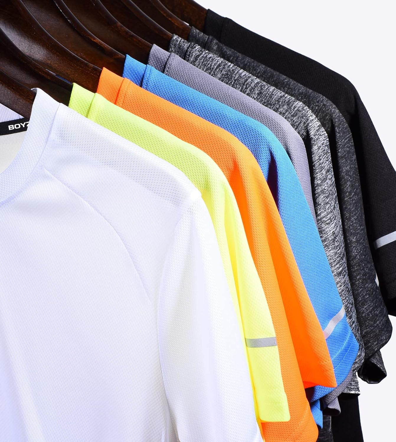 1 or 3 Pack Men's Workout Running Shirts, Dry Fit Moisture Wicking T-Shirts, Sports Gym Athletic Short Sleeve Shirts