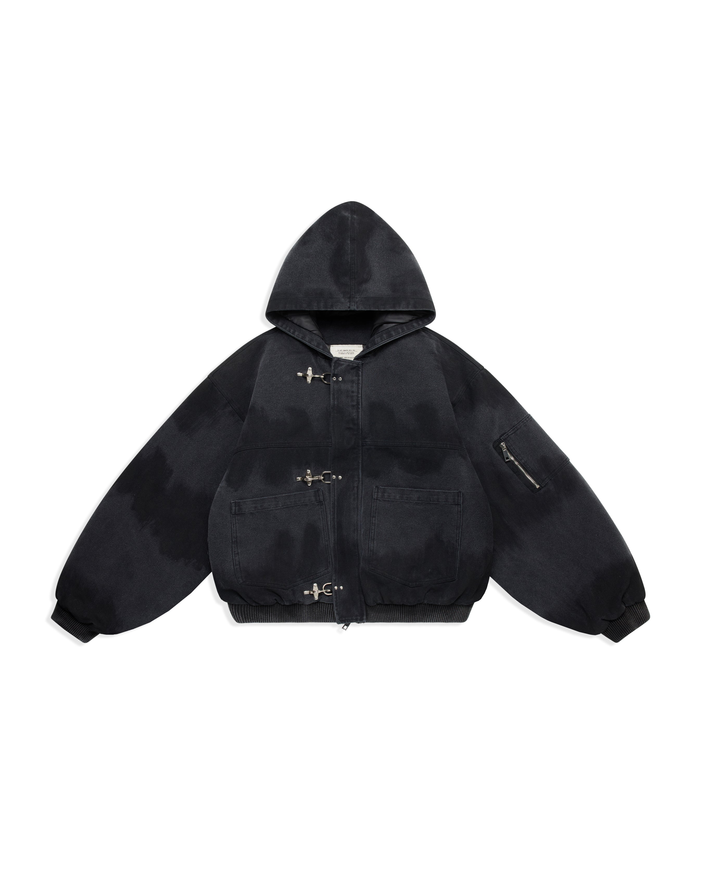 CANVAS CLASP WORKWEAR BOMBER JACKET
