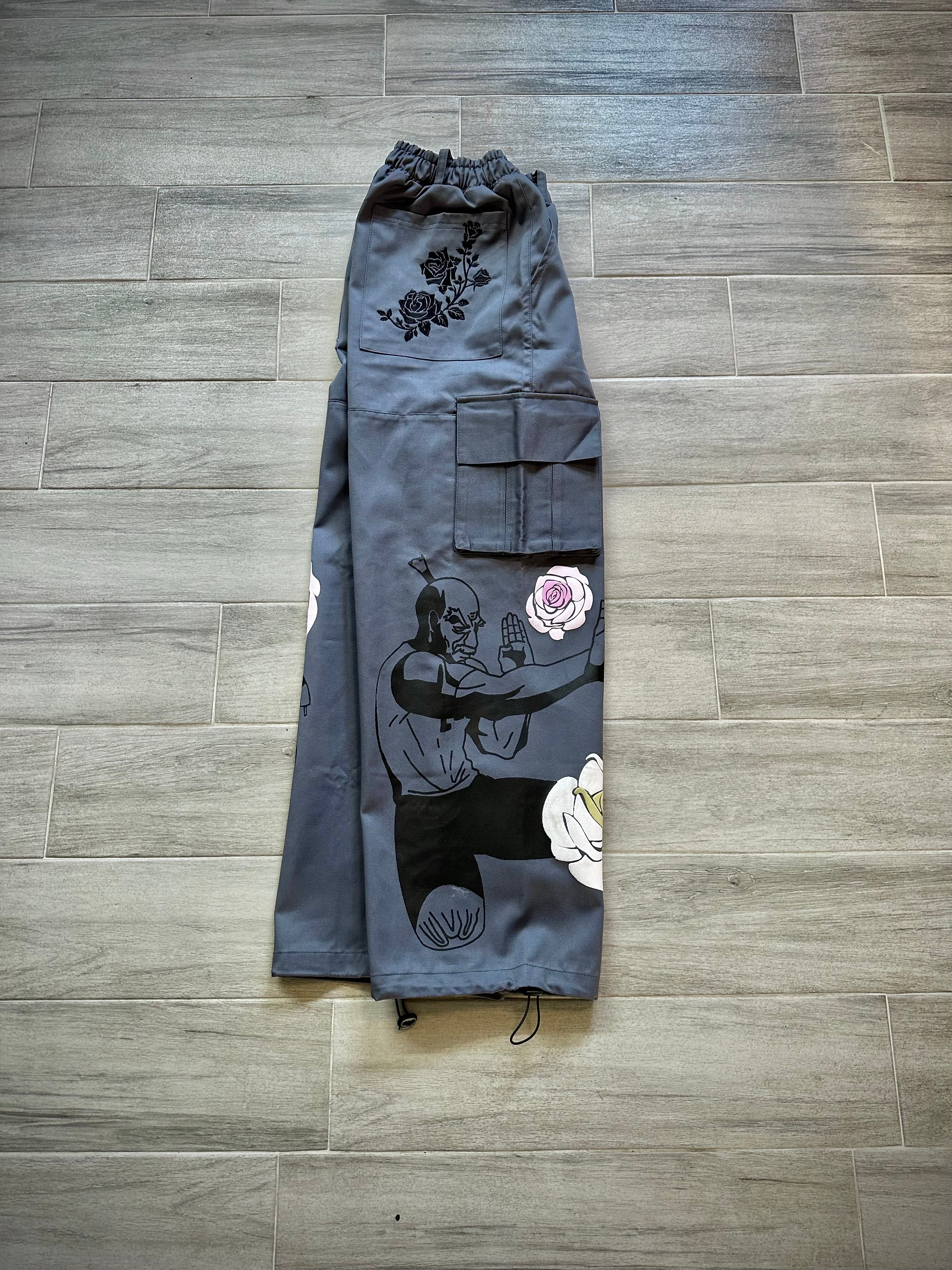 NETERO X MERUEM PARACHUTE PANTS