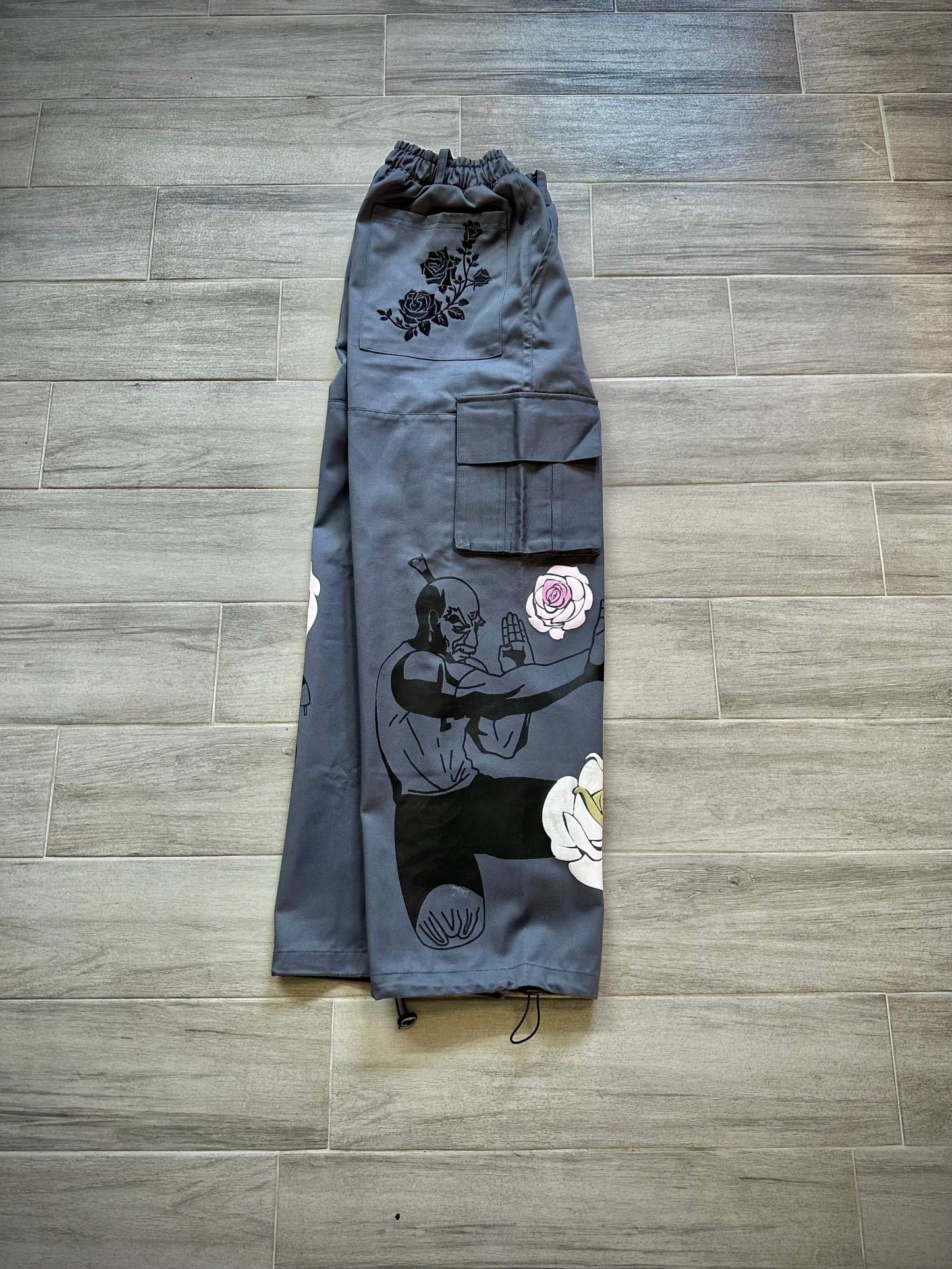 NETERO X MERUEM PARACHUTE PANTS