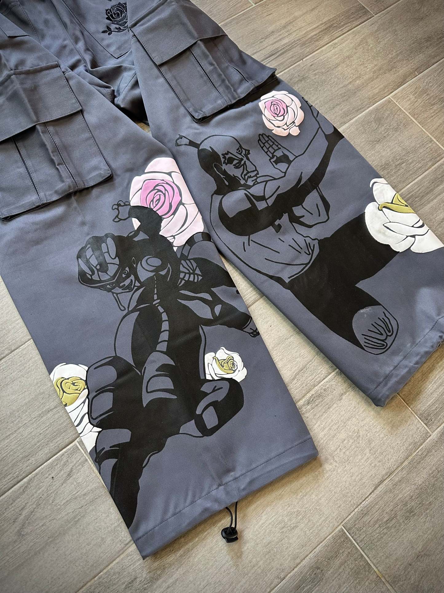 NETERO X MERUEM PARACHUTE PANTS