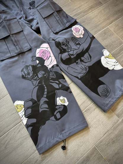 NETERO X MERUEM PARACHUTE PANTS