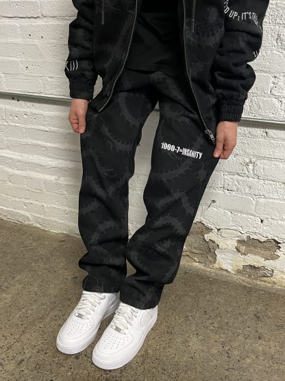 “Phobia” Jeans Black