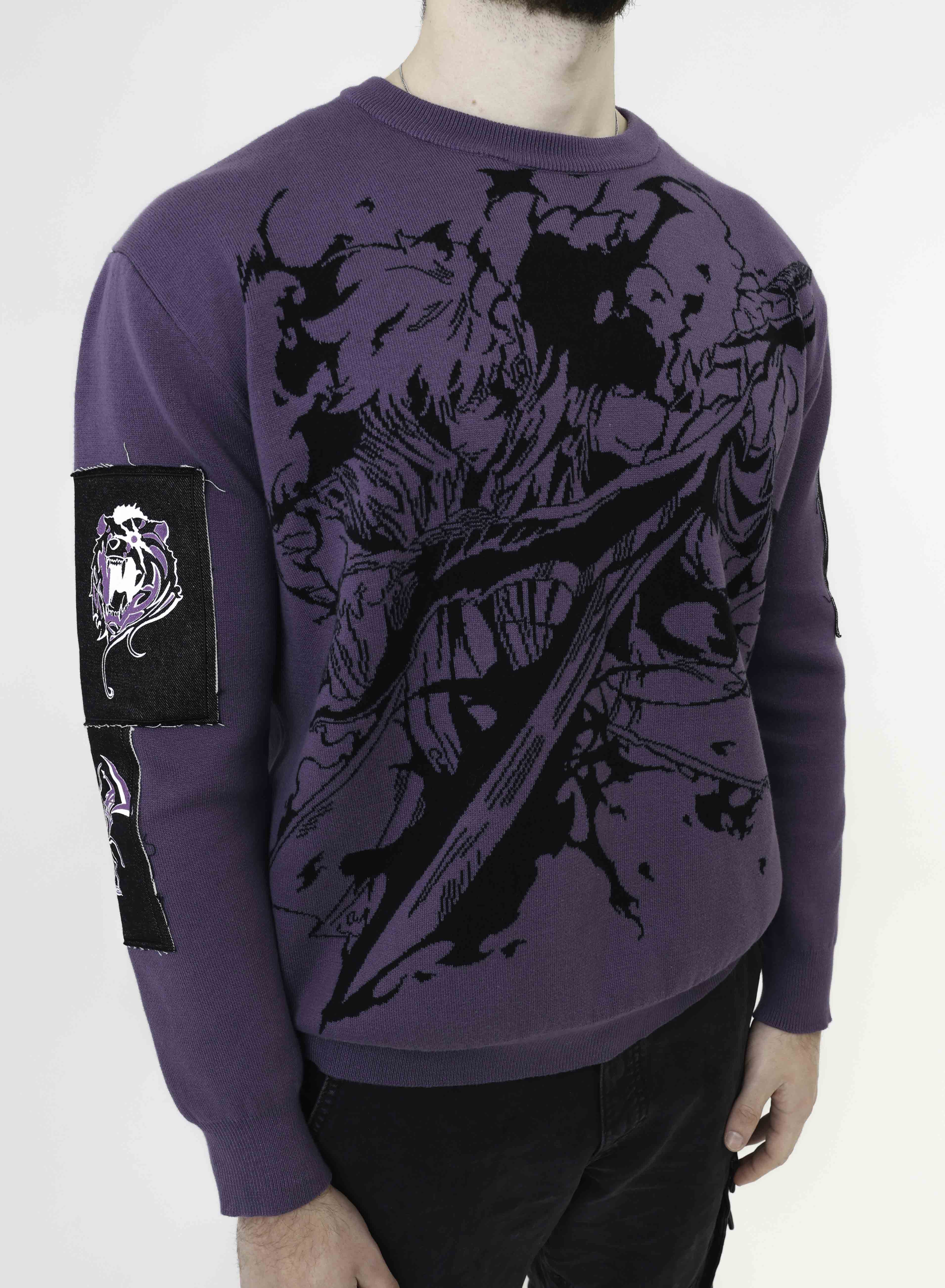 Shadow Monarch Knit