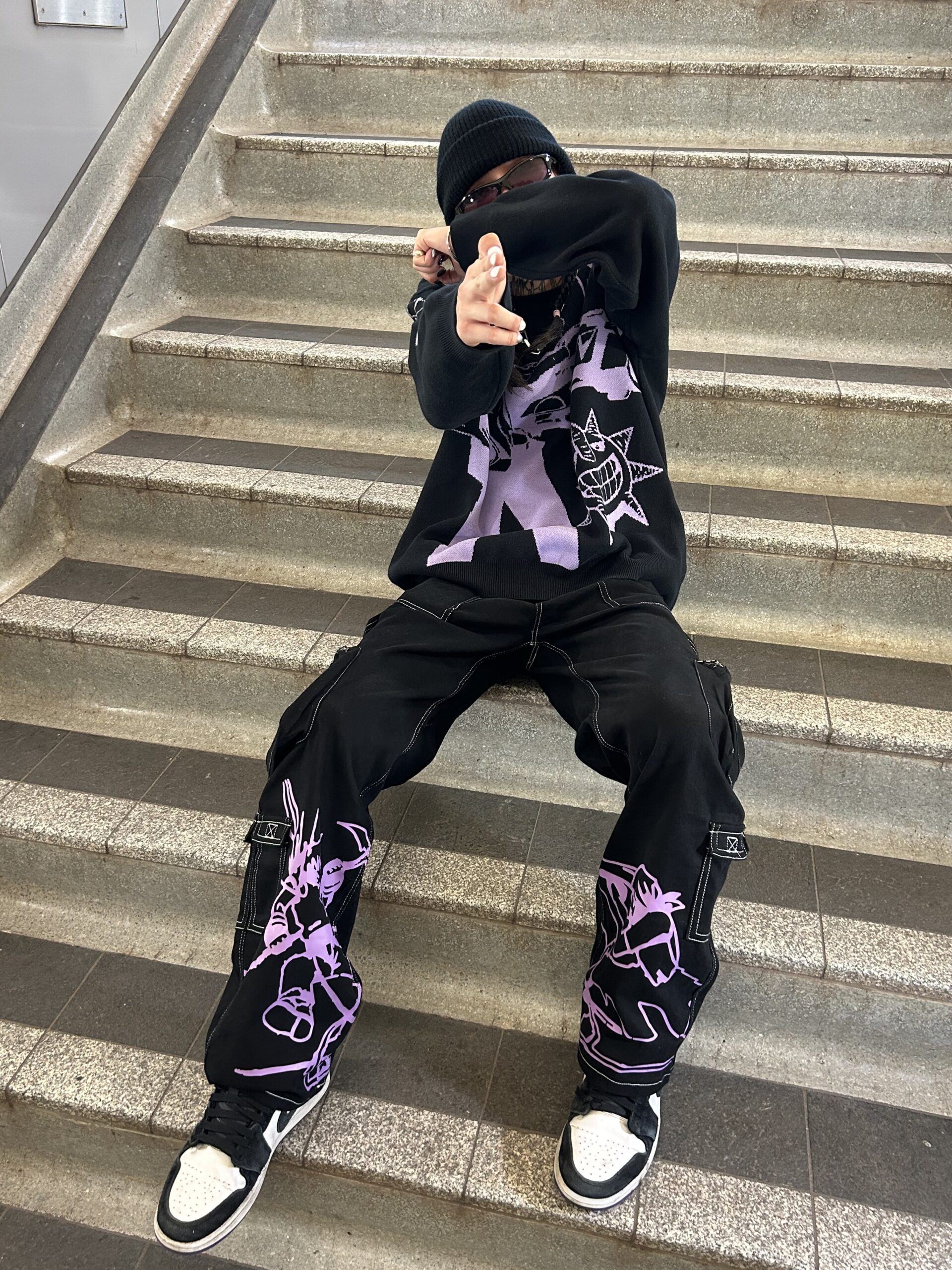 “Weapon Partners” Knit Black