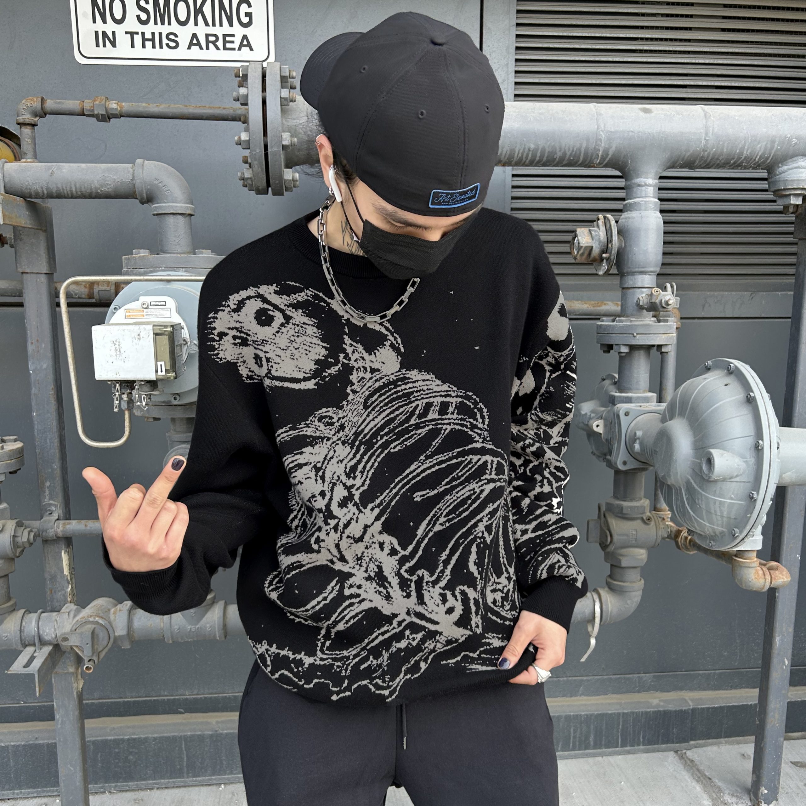 “Rumbling” Knit
