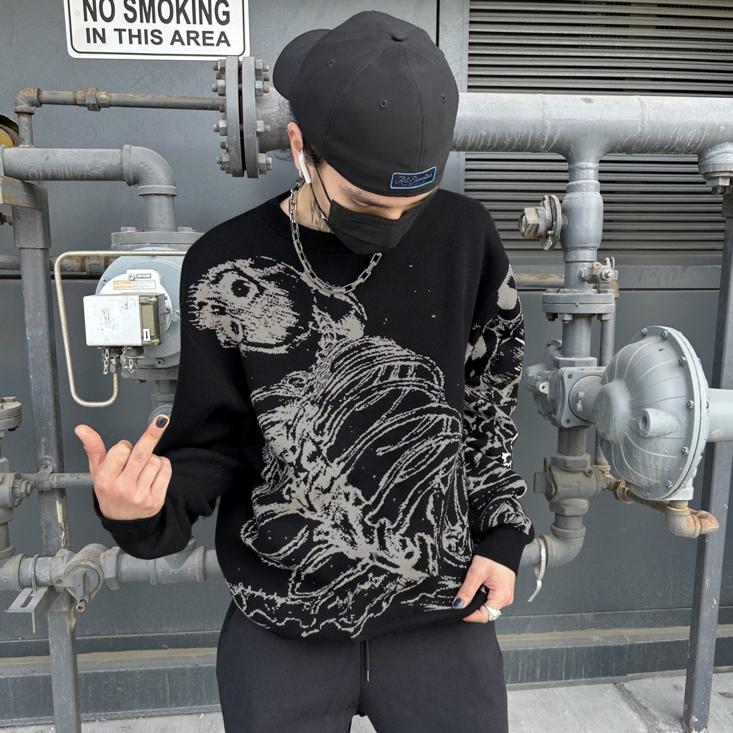 “Rumbling” Knit