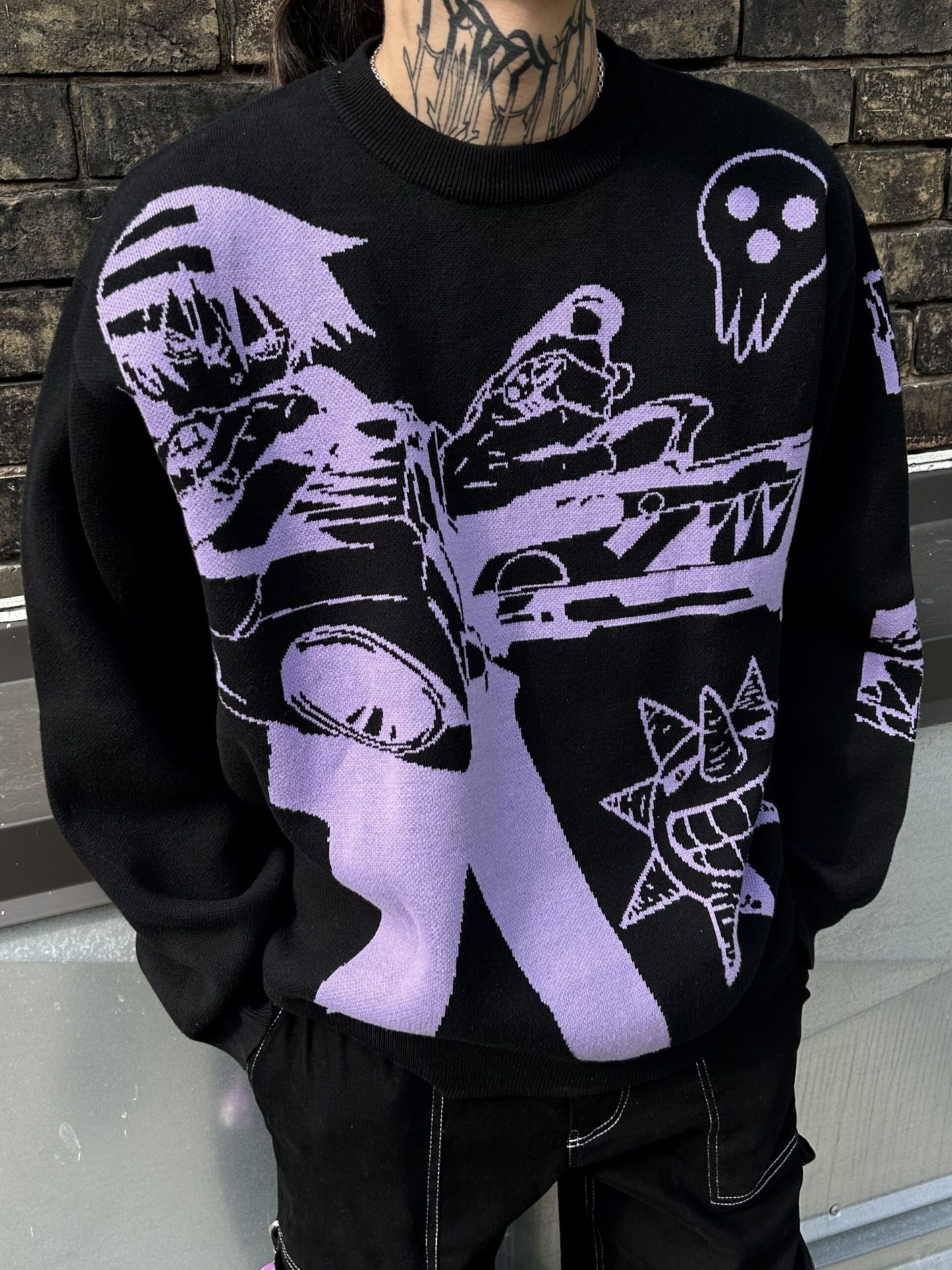 “Weapon Partners” Knit Black