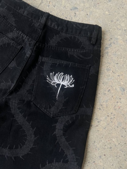 “Phobia” Jeans Black