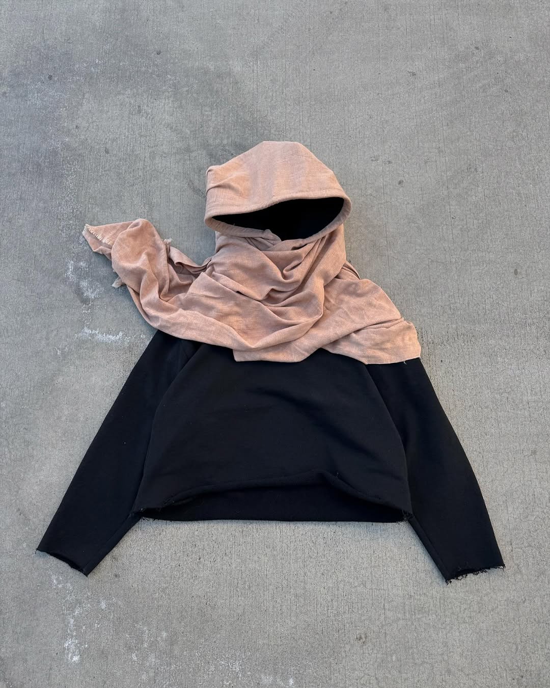 "DUNE SHADOW" DESERT SHROUD HOODIE
