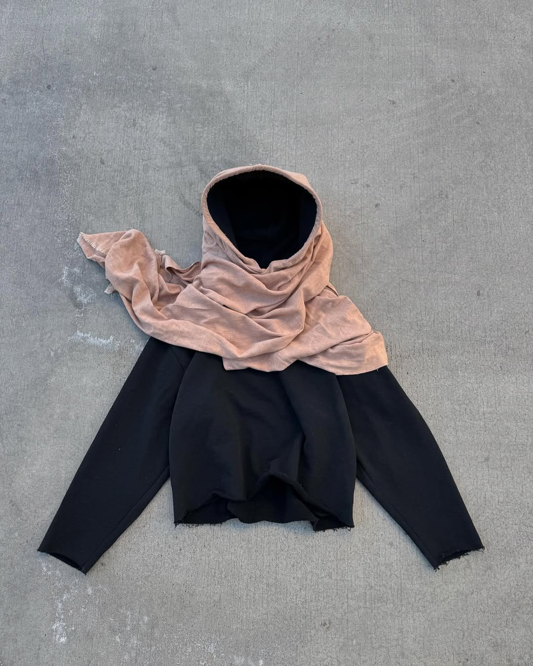 "DUNE SHADOW" DESERT SHROUD HOODIE
