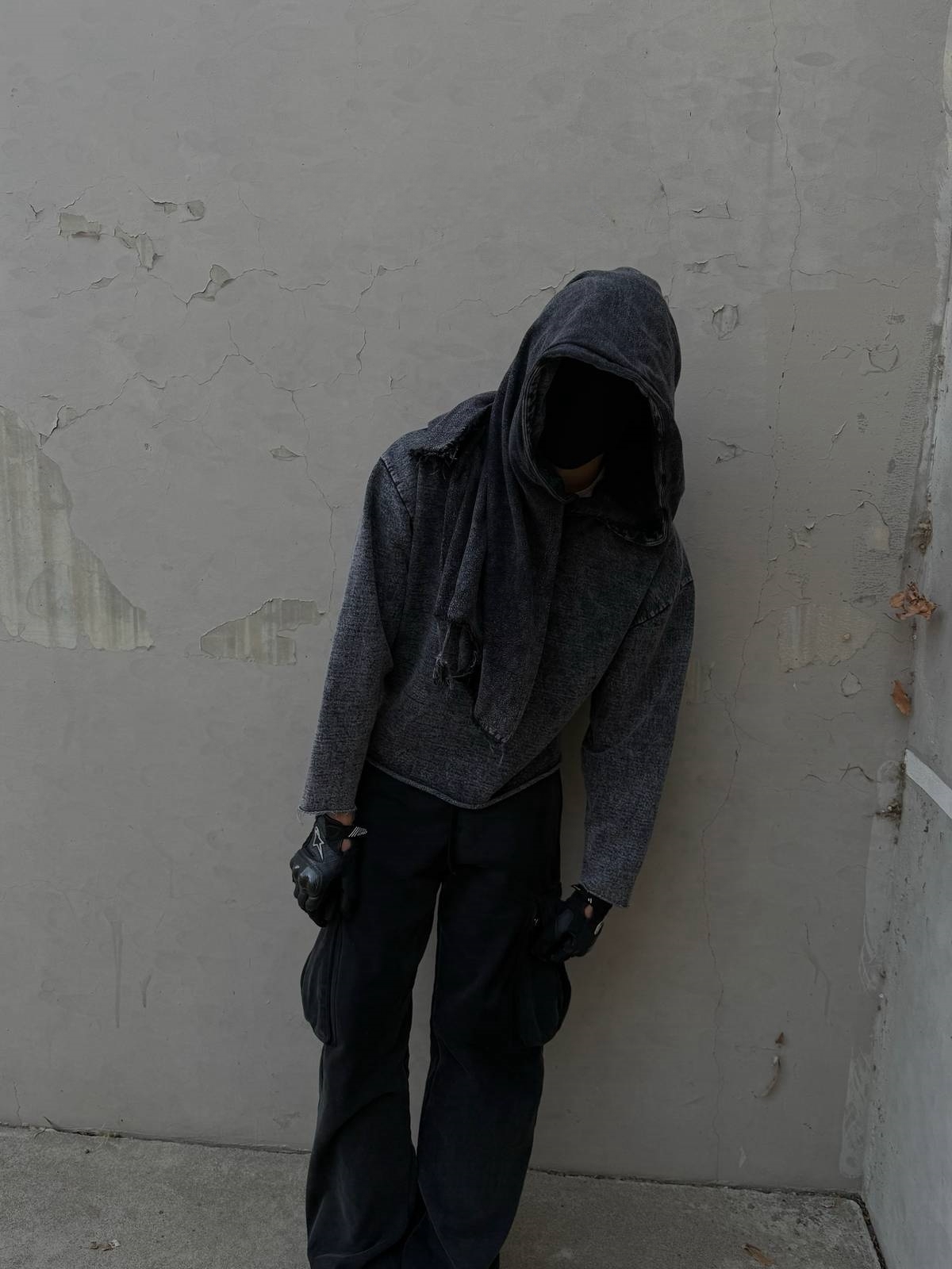 "DUNE SHADOW" DESERT SHROUD HOODIE