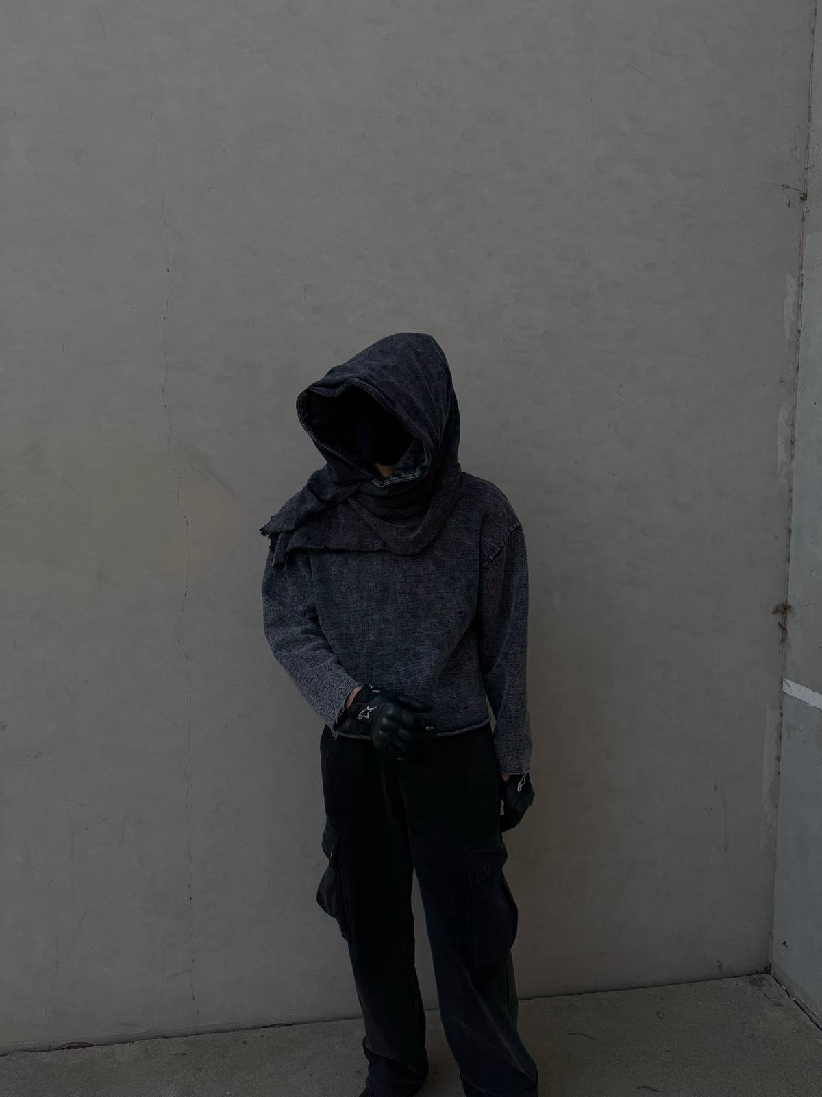 "DUNE SHADOW" DESERT SHROUD HOODIE