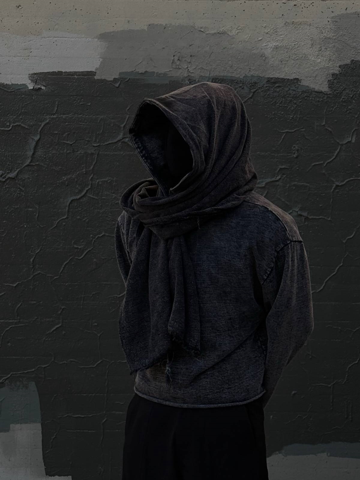 "DUNE SHADOW" DESERT SHROUD HOODIE