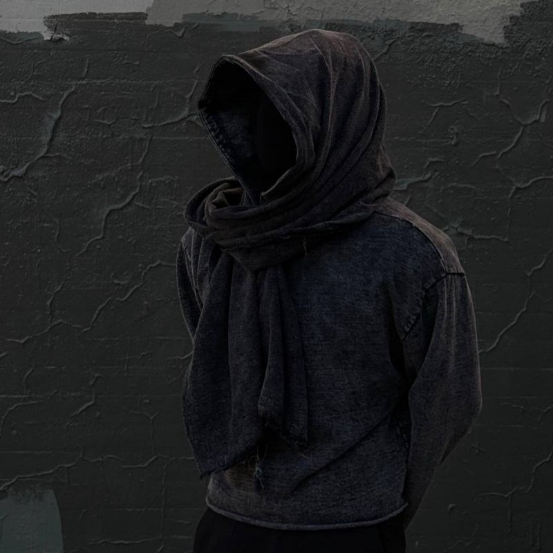 "DUNE SHADOW" DESERT SHROUD HOODIE
