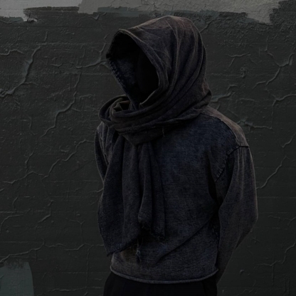 "DUNE SHADOW" DESERT SHROUD HOODIE