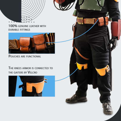 Boba Fett Cosplay Full Armor with Jetpack & Helmet