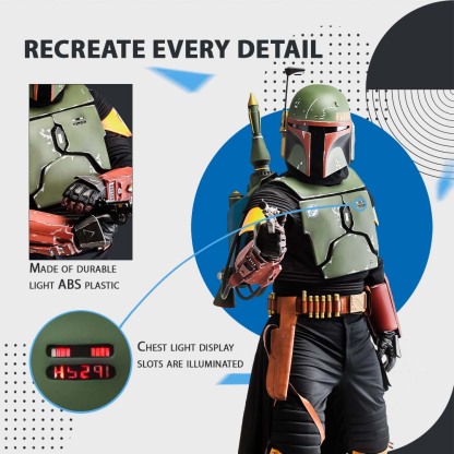 Boba Fett Cosplay Full Armor with Jetpack & Helmet