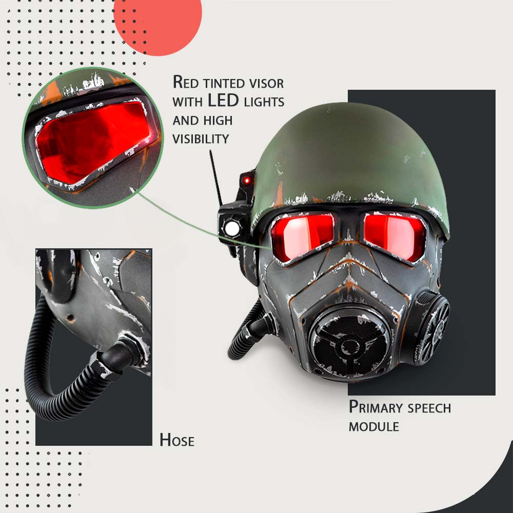 NCR Ranger Helmet with LED