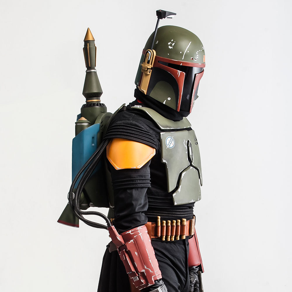 Boba Fett Cosplay Full Armor with Jetpack & Helmet