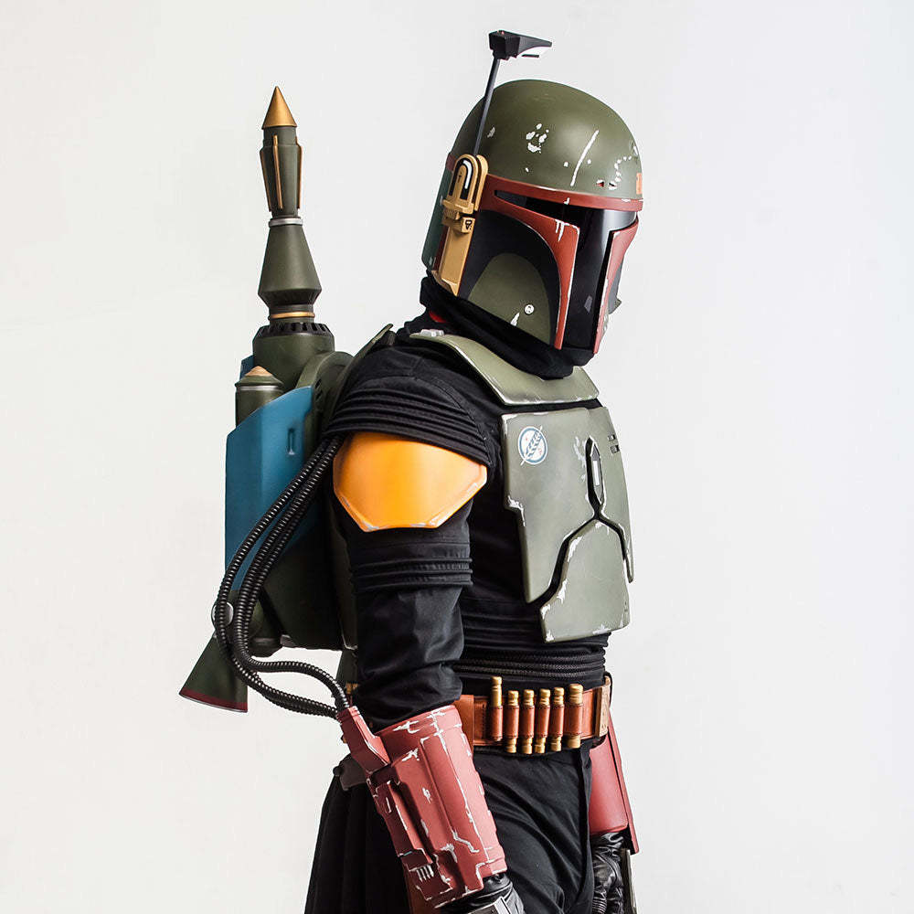 Boba Fett Cosplay Full Armor with Jetpack & Helmet