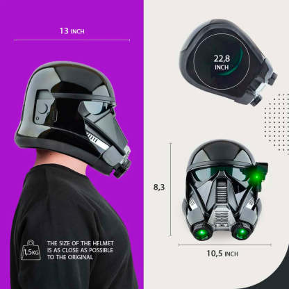 Death Trooper Helmet with LED