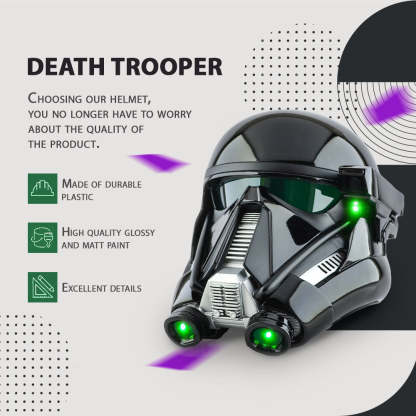 Death Trooper Helmet with LED