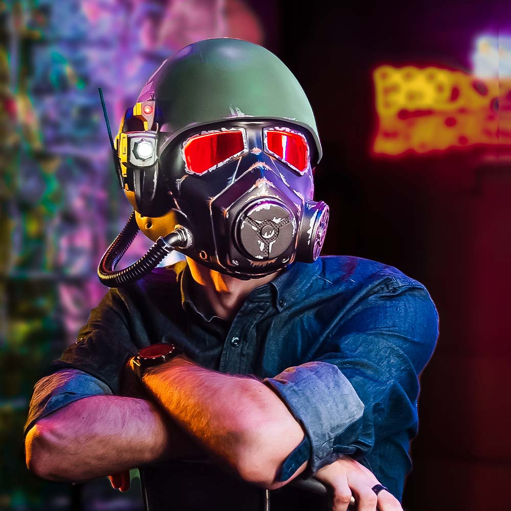 NCR Ranger Helmet with LED