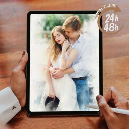 Custom Together Portrait