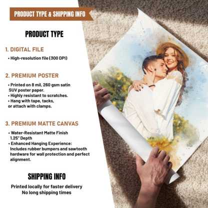 Custom Together Portrait