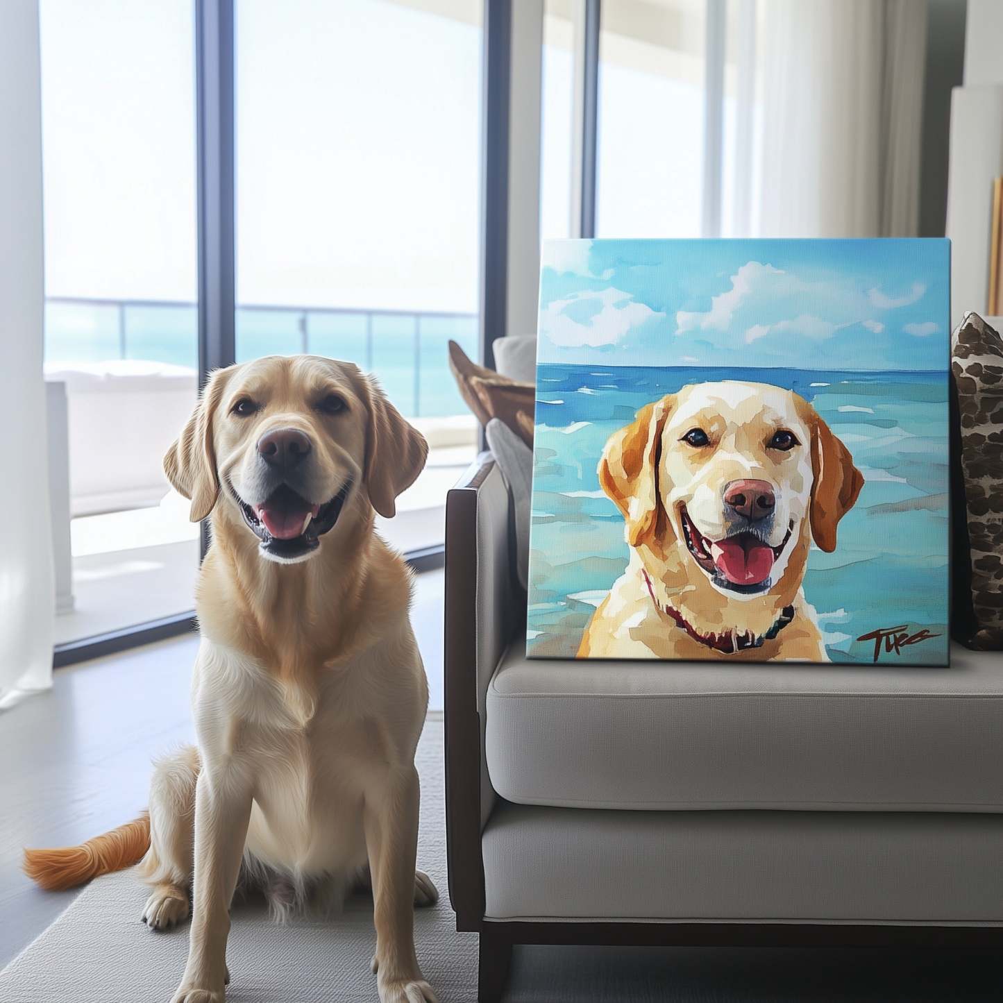 "Beach" Special Edition Canvas