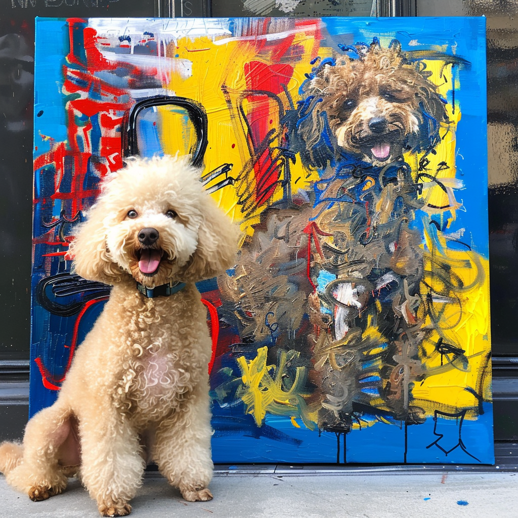 Graffiti-Blue Funk??Canvas
