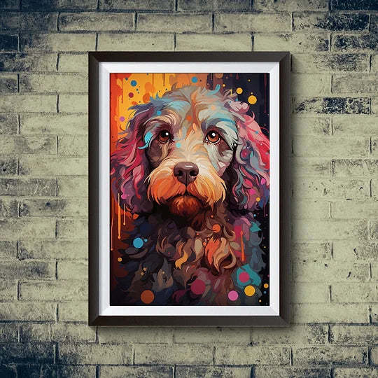 Pop Art Style Pet Potrait Canvas