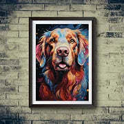 Pop Art Style Pet Potrait Canvas