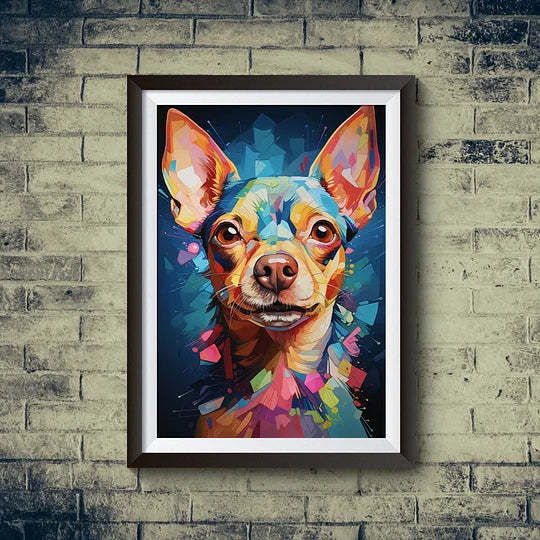 Pop Art Style Pet Potrait Canvas