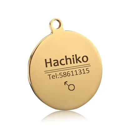 Custom Pet ID Tag - Help Feed Shelter Pets with Every Purchase