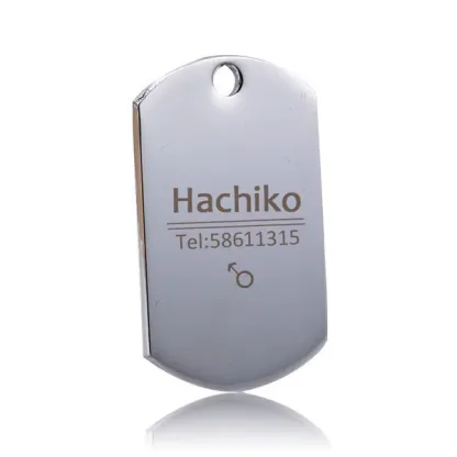 Custom Pet ID Tag - Help Feed Shelter Pets with Every Purchase