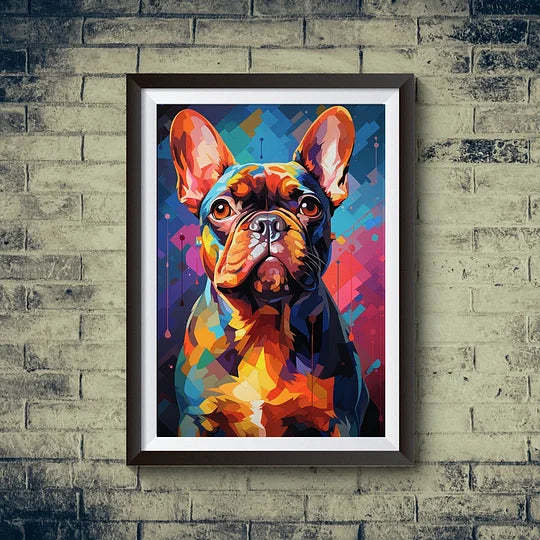Pop Art Style Pet Potrait Canvas