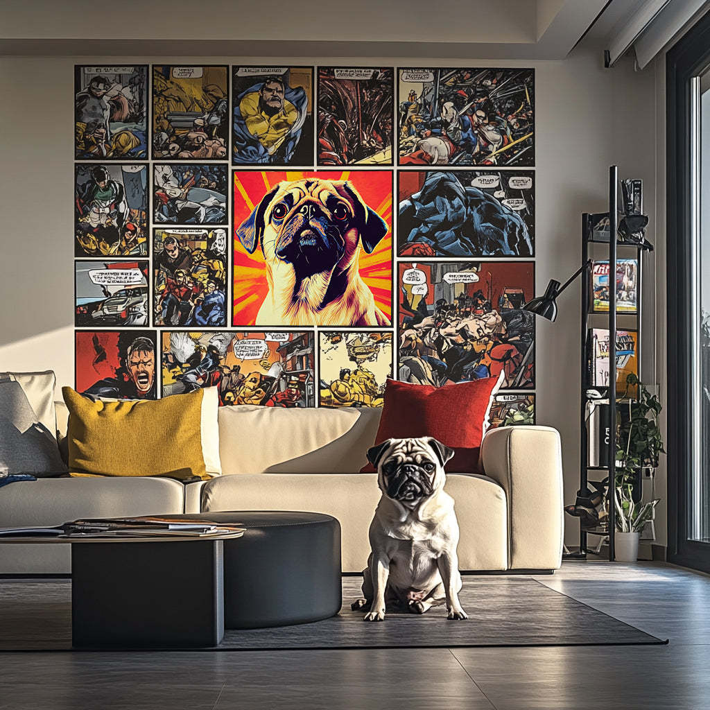 Comic Art Canvas