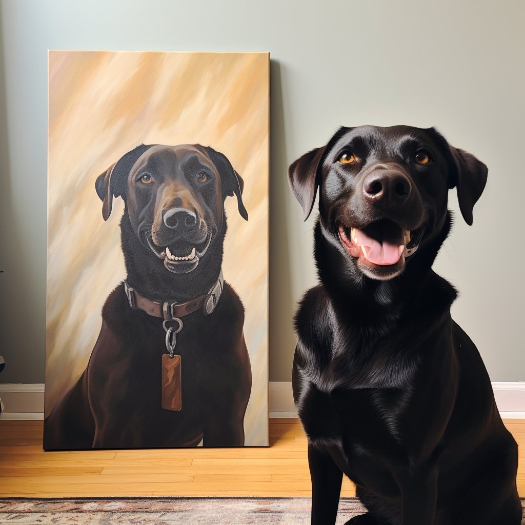 Custom Pet Portrait - Cartoon Style - NIKOCANVAS