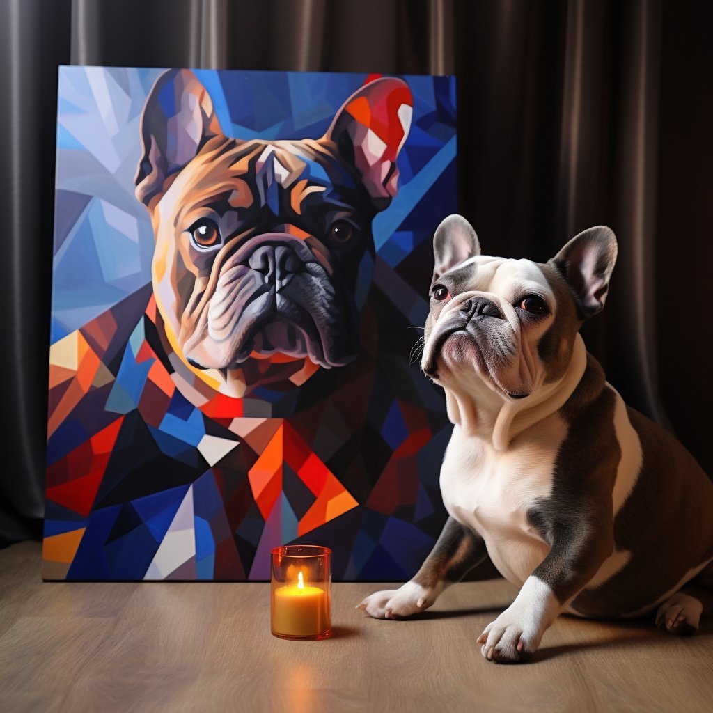Custom Pet Portrait - Cubism Style - NIKOCANVAS