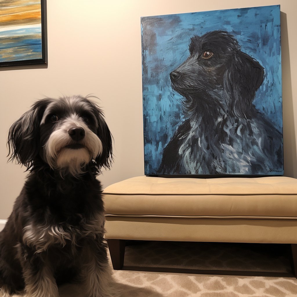 Custom Pet Portrait - Expressionism Style - NIKOCANVAS