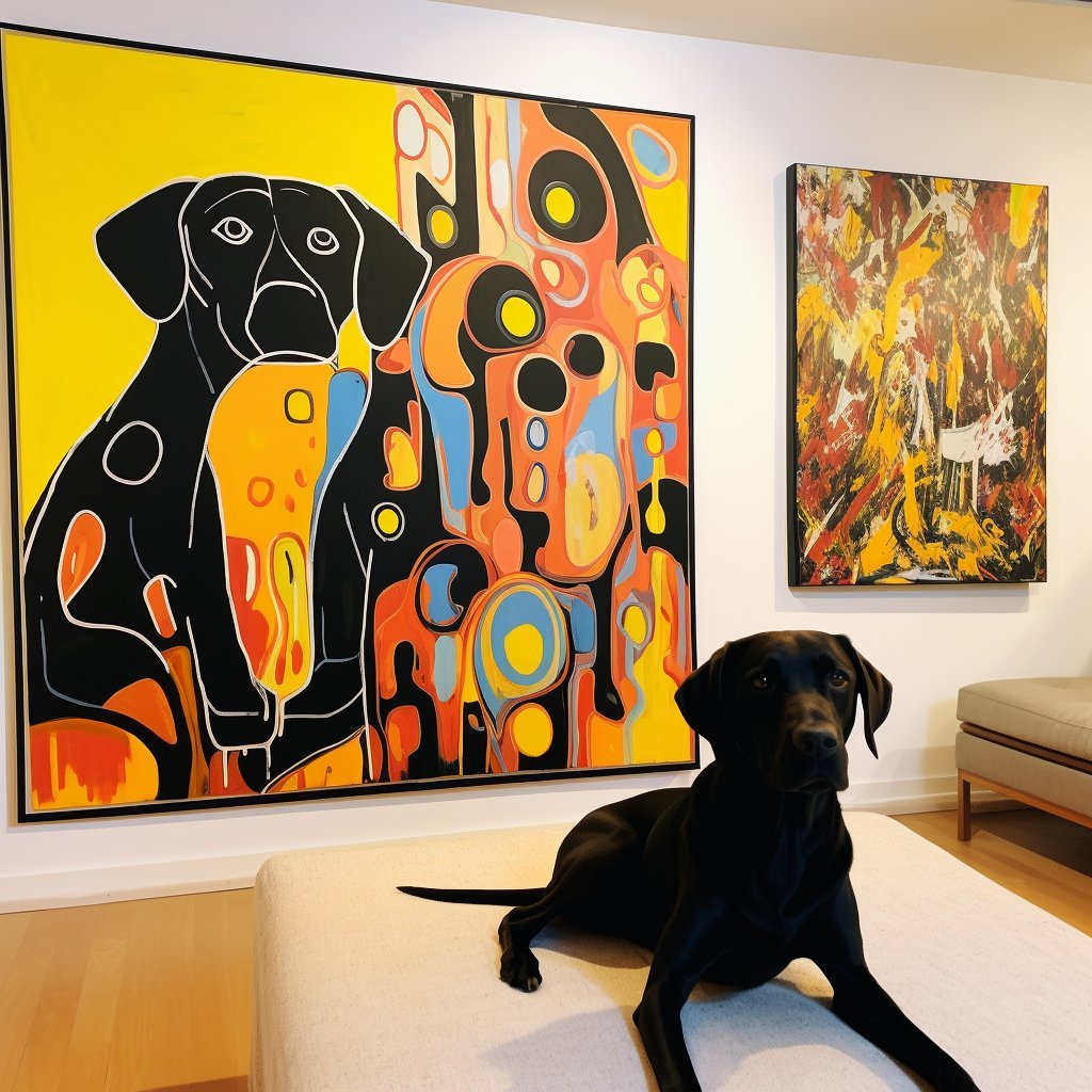 Custom Pet Portrait - Picasso Style - NIKOCANVAS