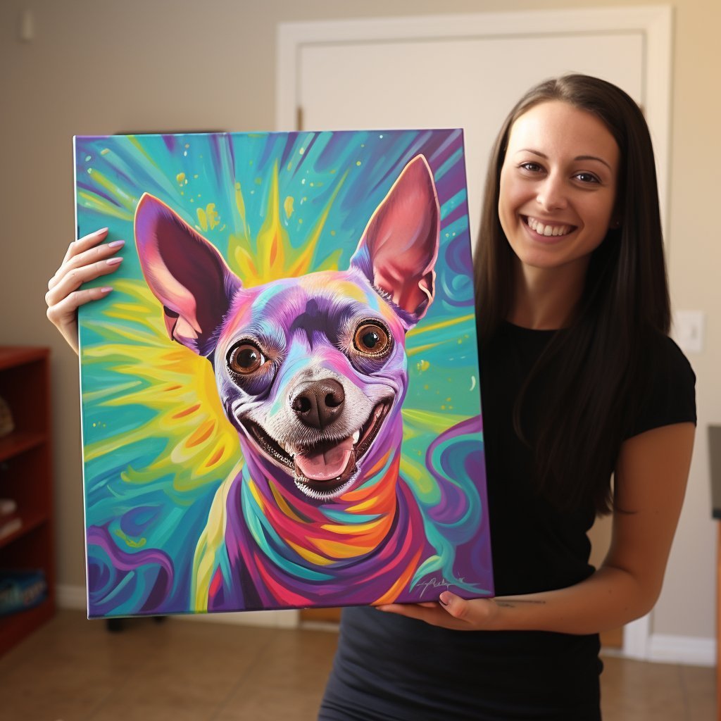 Custom Pet Portrait - Pop Art Style - NIKOCANVAS