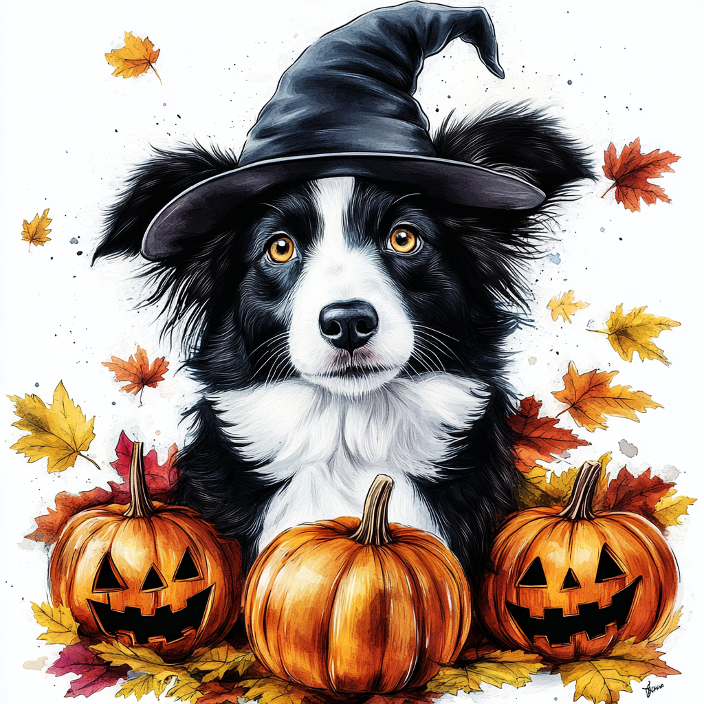 ??Happy Halloween??Series Canvas-Pumpkin Paradise