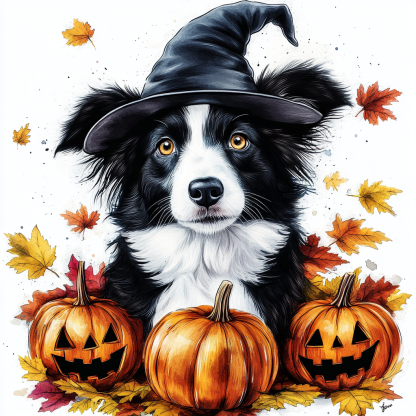 ??Happy Halloween??Series Canvas-Pumpkin Paradise