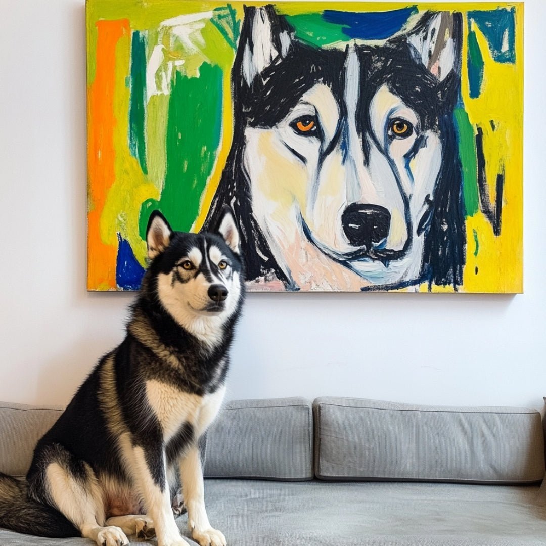 [??NEW] Custom Pet Portrait - Matisse Style - NIKOCANVAS